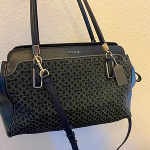 Navy Coach Purse